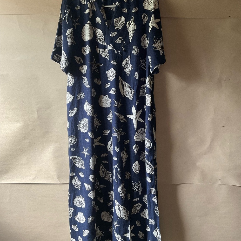 Beautiful by Lawrence Zarian maxi dress. Navy blue. Size M. - Picture 2 of 13